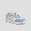 Baskets running à lacets Puma R78 bleu gris femme