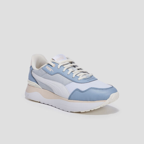 baskets running a lacets puma r78 bleu gris femme Baskets running à lacets Puma R78 bleu gris femme
