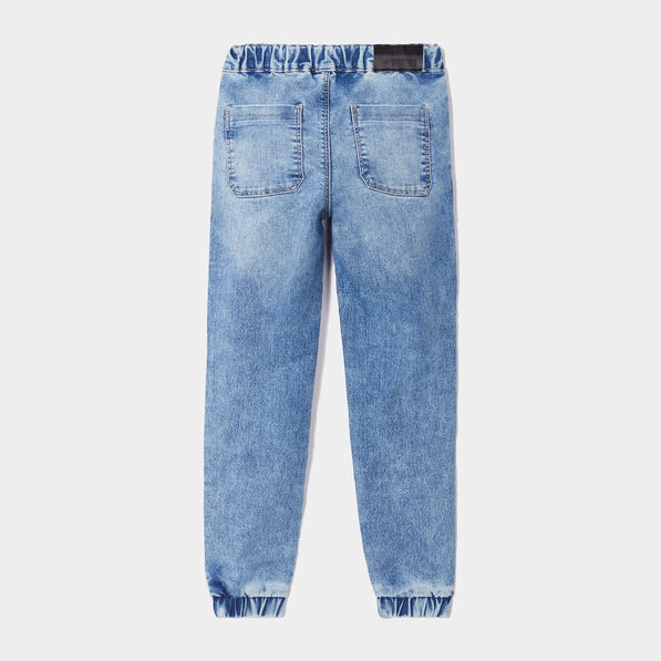 jeans straight a coulisse denim triple stone garcon Jeans straight à coulisse denim triple stone garçon