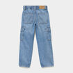 Jeans cargo 6 poches coton denim double stone gar&ccedil;on