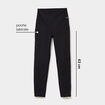 Legging de sport taille haute noir femme