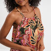 Débardeur encolure américaine multicolore femme