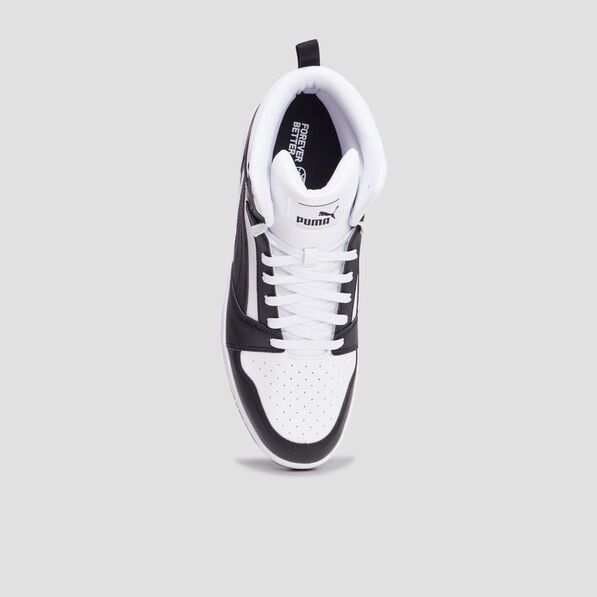 Baskets montantes à lacets Puma Mid noir homme