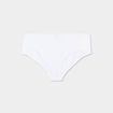 Culotte effet gainant microfibre blanc femme