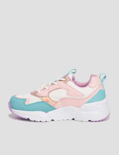 Baskets running Creeks multicolore fille