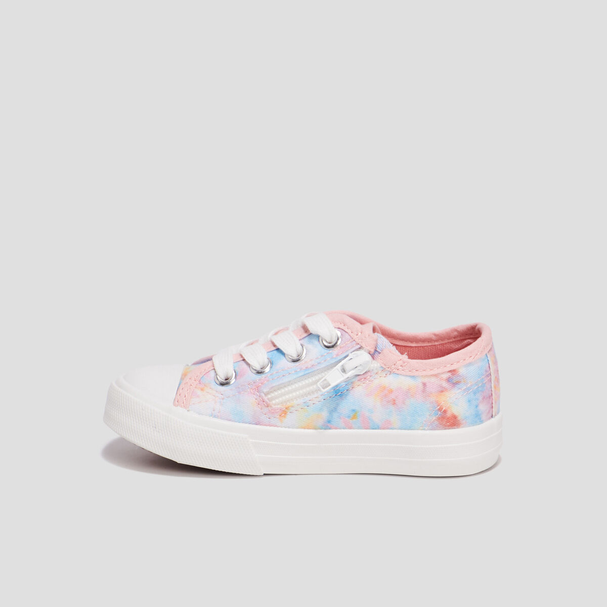 Tennis en toile zippées Creeks multicolore fille