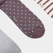 Lot 5 paires chaussettes coton multicolore homme