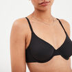Soutien-gorge embo&icirc;tant ajustable noir femme