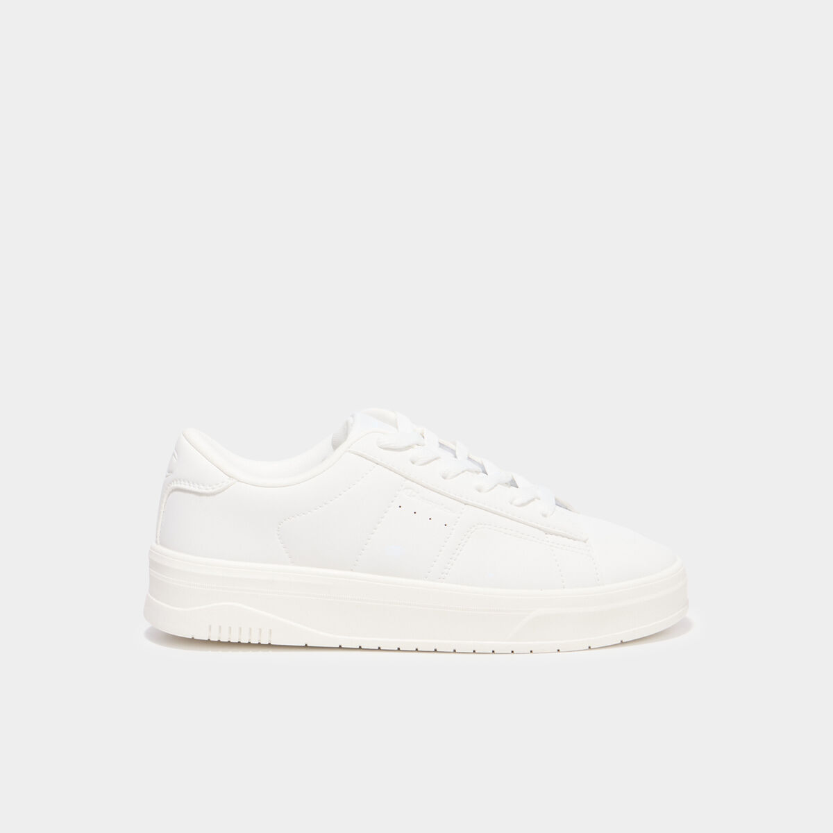 Tennis basses &agrave; lacets Champion TL23 blanc femme