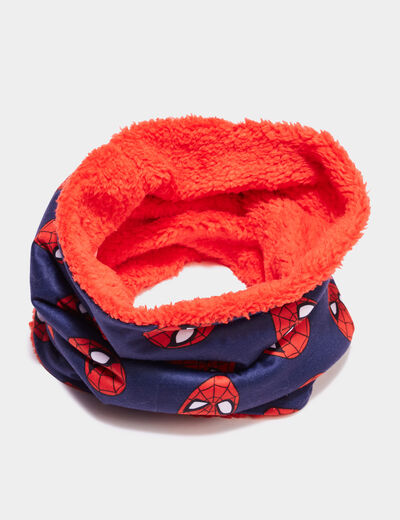 Tour de cou doublé Spider-Man bleu marine garçon