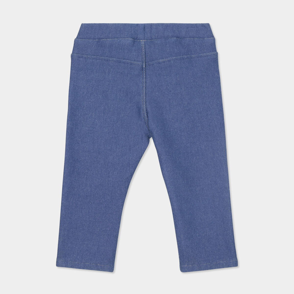 Tregging en jean taille &eacute;lastiqu&eacute;e denim double stone b&eacute;b&eacute; fille