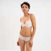 Soutien-gorge emboîtant dentelle blanc femme