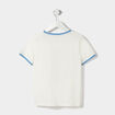 T-shirt manches courtes Creeks ivoire garçon