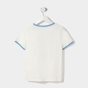 t shirt manches courtes creeks ivoire garcon T-shirt manches courtes Creeks ivoire garçon