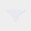 Tanga en dentelle blanc femme