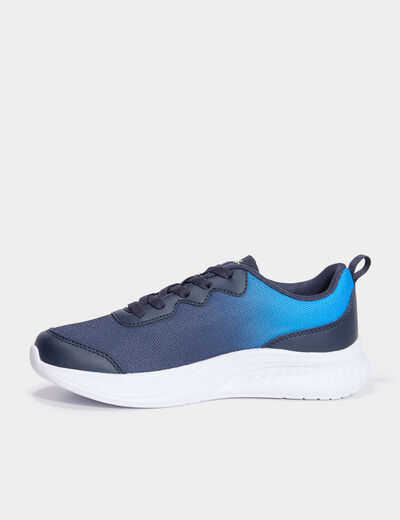 Baskets running bleu garçon