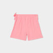 Jupe-short droite rose fille