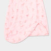 Gigoteuse ajustable gaze de coton TOG 1 rose clair bébé fille