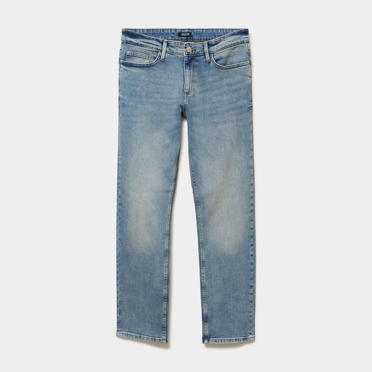 Jeans regular 5 poches denim double stone homme