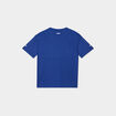 T-shirt oversize manches courtes Run-Up bleu electrique garçon