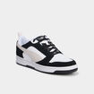 Tennis &agrave; lacets en cuir Puma Rebound V6 noir homme