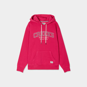 sweat a capuche hoodie creeks original rose fushia femme Sweat à capuche hoodie Creeks Original rose fushia femme