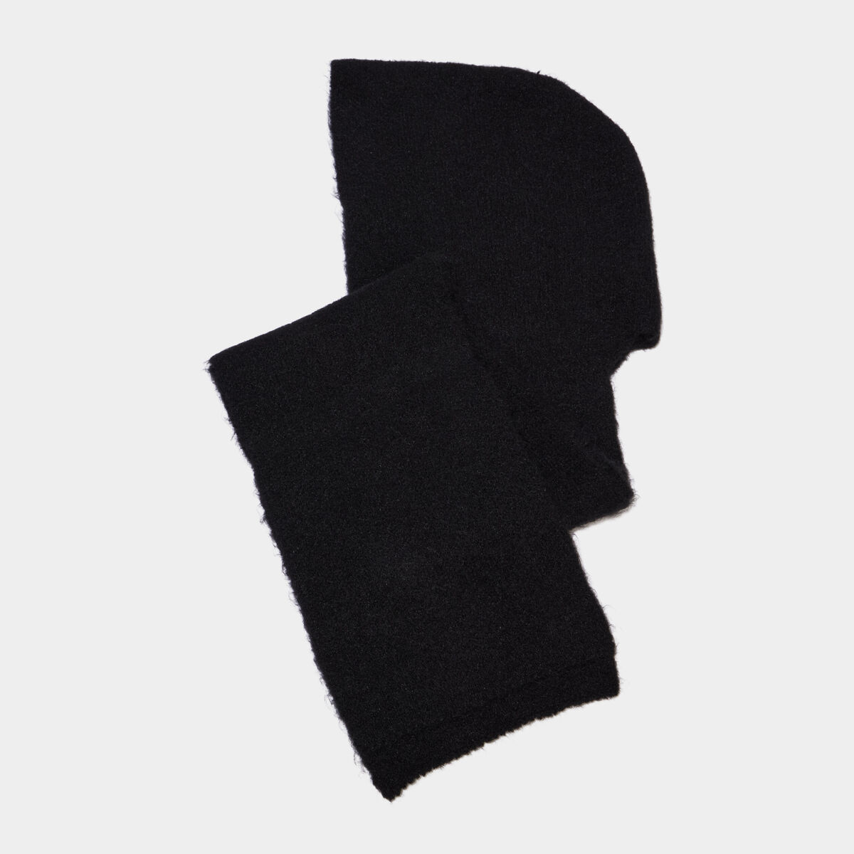 Cagoule &eacute;charpe noir femme