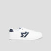 Tennis basses à lacets blanc homme