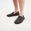 Chaussons pantoufles multicolore homme