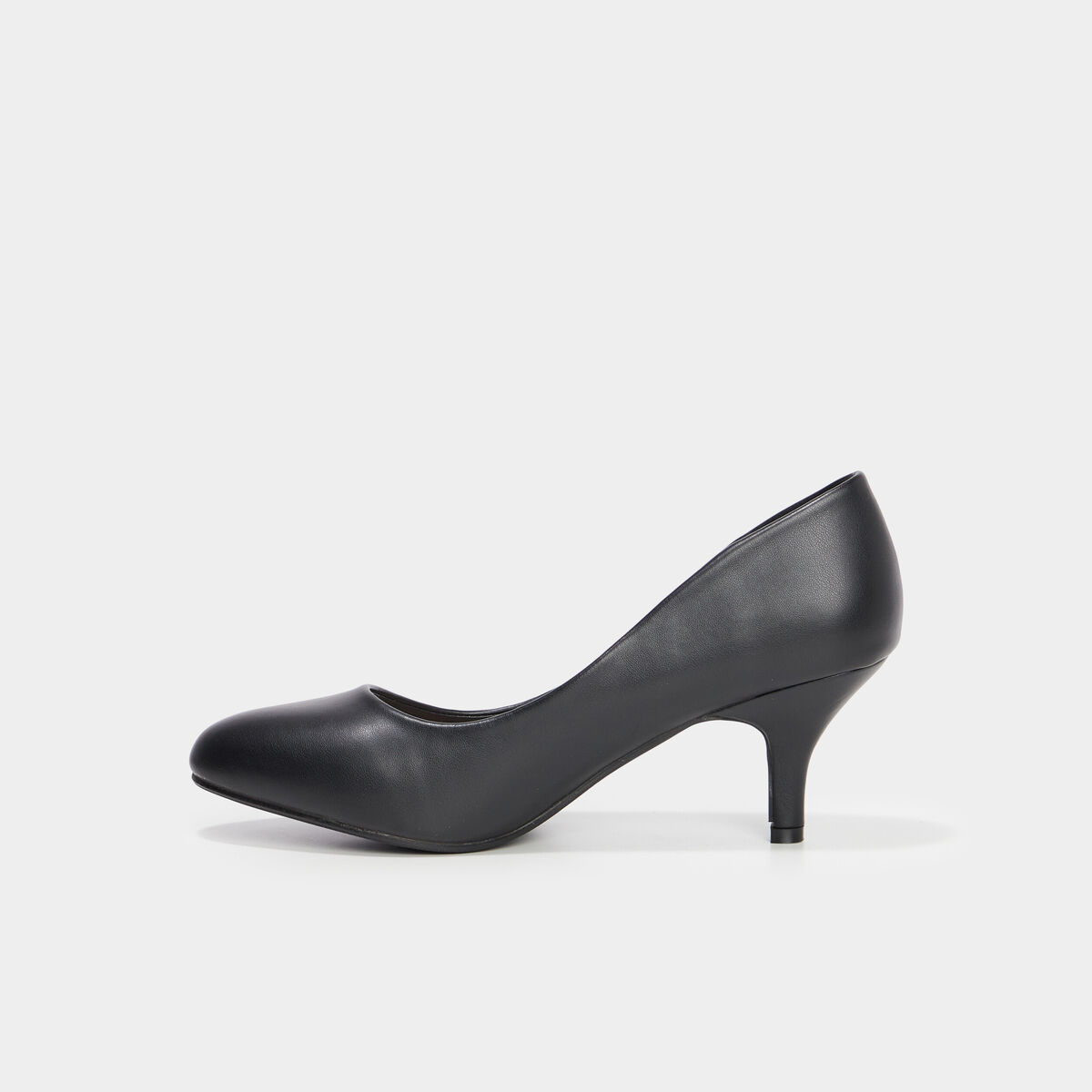 Escarpins iris&eacute;s noir femme
