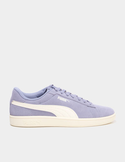 Tennis cuir su&eacute;dine Puma Smash V3 bleu homme