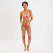 Soutien-gorge corbeille padd&eacute; dentelle vieux rose femme