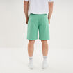 Short jogging molleton droit vert menthe homme