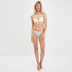Soutien-gorge corbeille dentelle coques ivoire femme