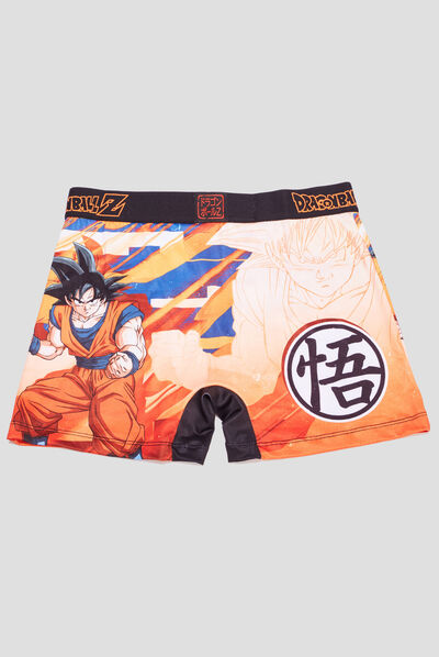 Boxer Freegun Dragon Ball Z orange clair homme