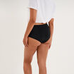 Culotte taille haute noir femme