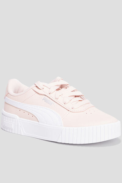 Tennis basses à lacets Puma Carina 2.0 rose fille