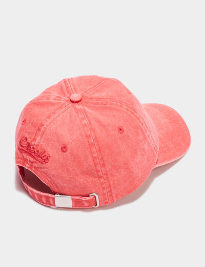 Casquette Creeks rouge clair femme