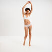 Shorty en dentelle blanc femme