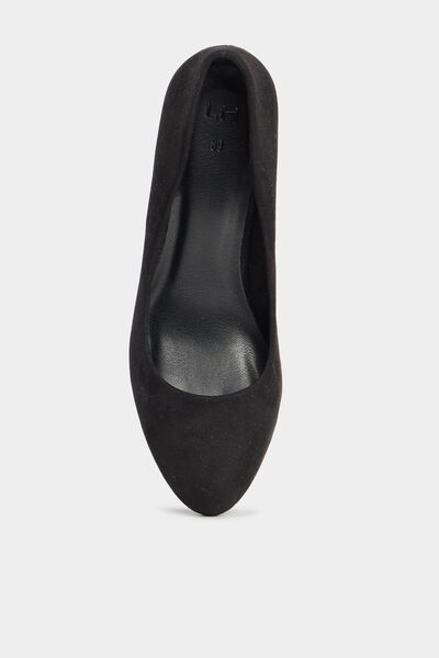 Escarpins &agrave; talons noir femme