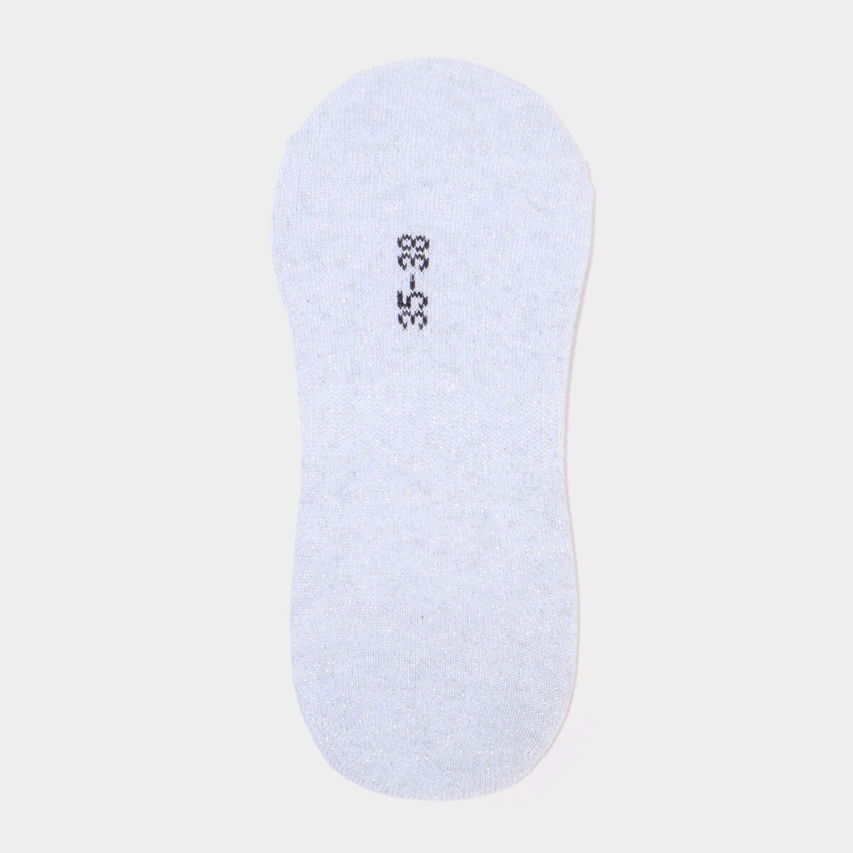 Lot 4 paires prot&egrave;ge-pieds gris argent femme