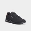 Baskets running &agrave; lacets Skechers noir femme