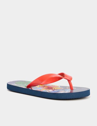 Tongs de plage Marvel Avengers multicolore garçon