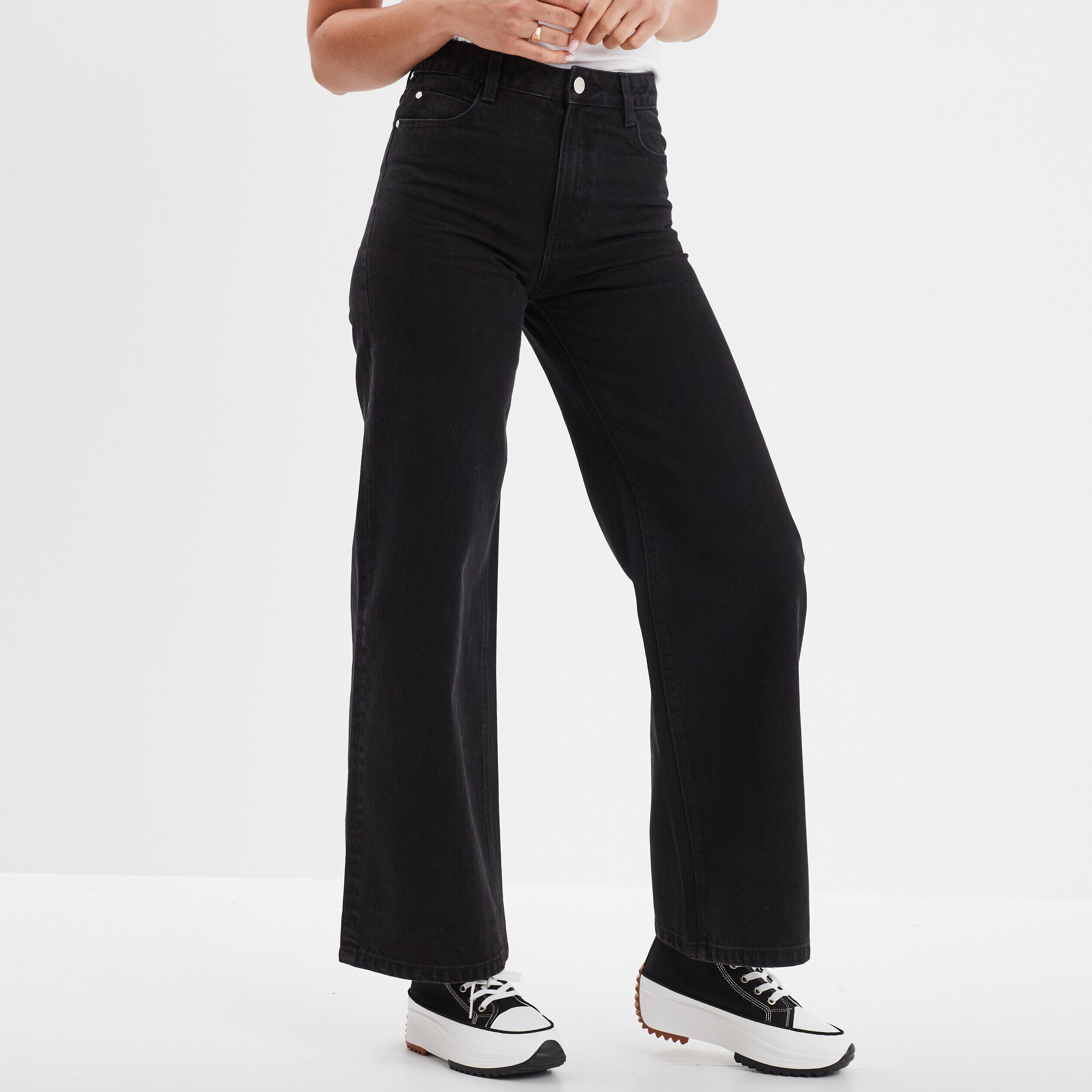 Jean noir femme pas cher best sale