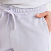 Short de jogging en molleton parme homme