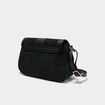 Sac &agrave; main avec bandouli&egrave;re noir femme