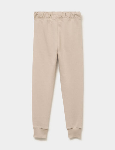 Pantalon jogging regular 2 poches gris fonc&eacute; gar&ccedil;on