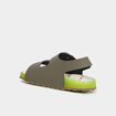 Sandales avec boucles Kickers vert kaki garçon