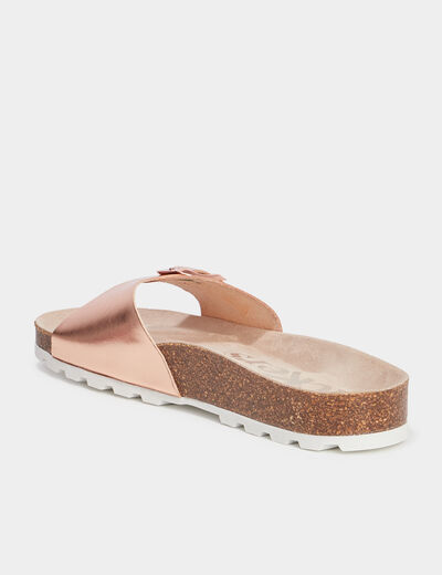 Mules Kickers Kickeyra rose femme