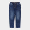 Jean stretch jogger taille élastiquée denim stone garçon